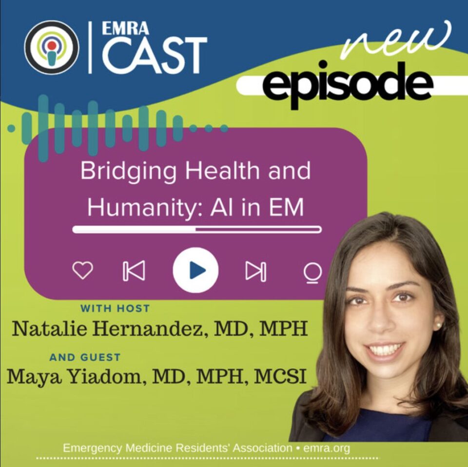 Featured image for “Dr. Yiadom Featured in EMRA*Cast”